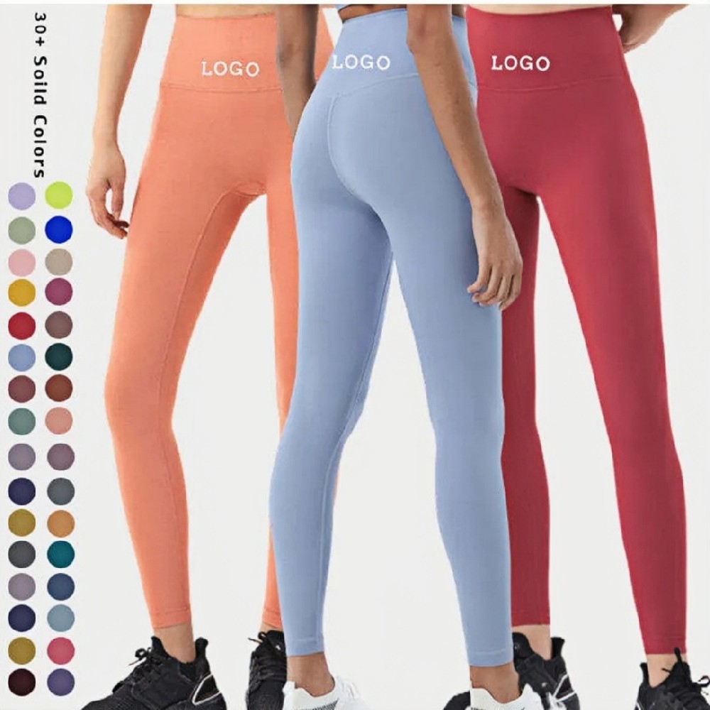Wholesale Custom Yoga Leggings with Printed or Embroidered Logo – High Waist Women’s Fitness Pants