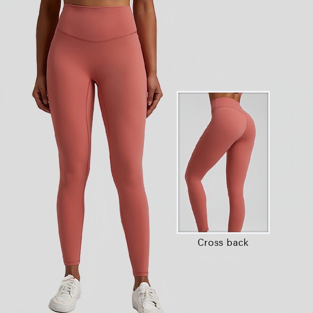 Wholesale High Waist Hip-Lifting Yoga Leggings – No T-Line Seamless Fitness Pants from Factory